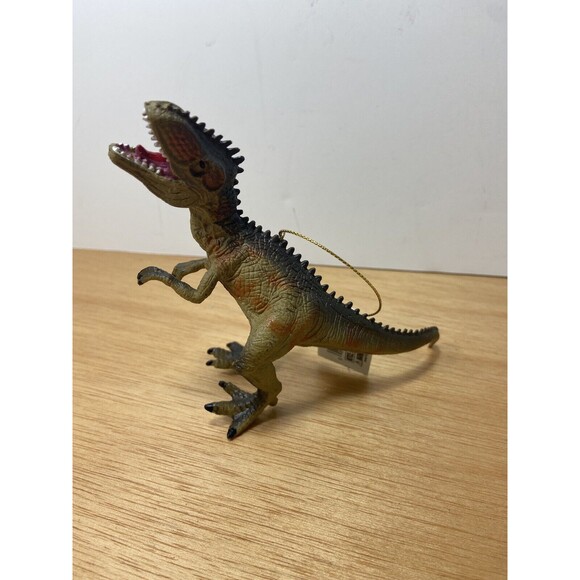 Kurt Adler Dinosaur Ornament Prehistoric Plastic Christmas Tyrannosaurus Rex - Picture 5 of 7
